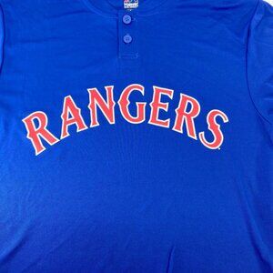 Texas Rangers 2014 MLB Youth Lg. Cool Base Blue NOS T-Shirt